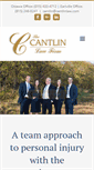 Mobile Screenshot of cantlinlaw.com